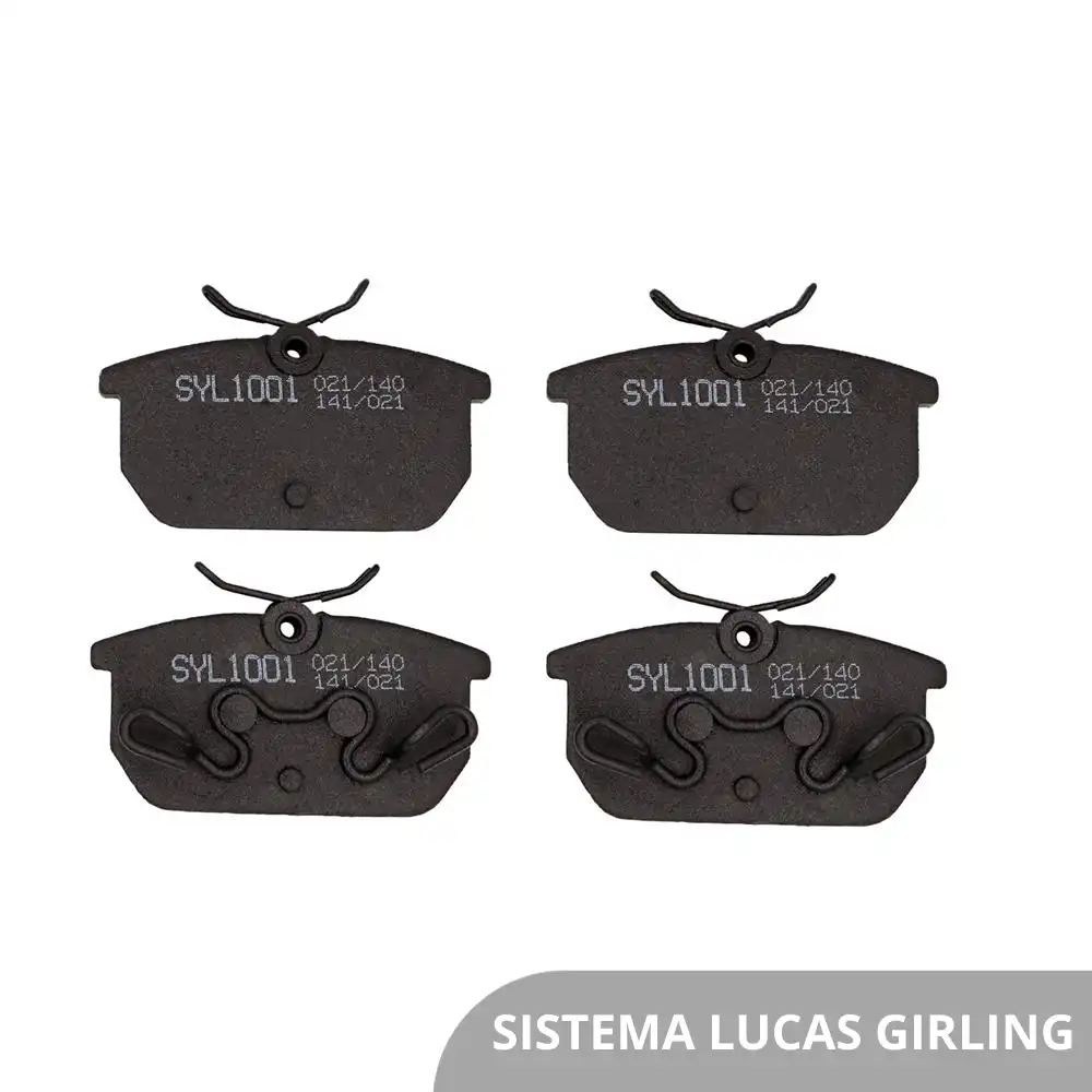 PASTILHA FREIO TRASEIRA TEMPRA SW 1990 A 1997 GIRLING