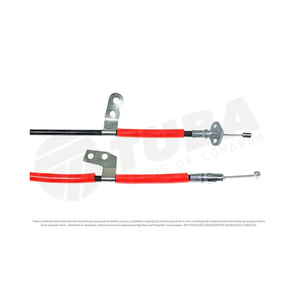 CABO FREIO MAO TRASEIRO NISSAN FRONTIER 2003 A 2007 DIREITO