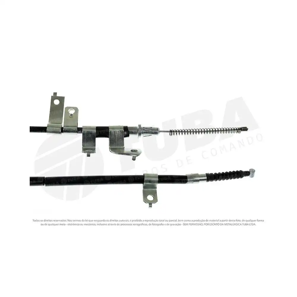 CABO FREIO MAO TRAS MITSUBISHI L-200 4X4 07/ ESQ TDS  2035MM