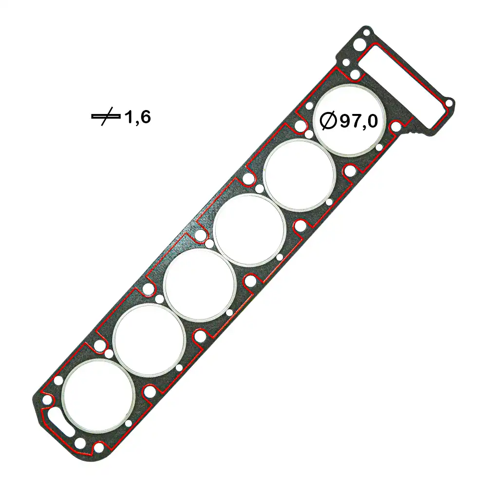 JUNTA CABECOTE OMEGA 3.0 6 CIL FIBRA