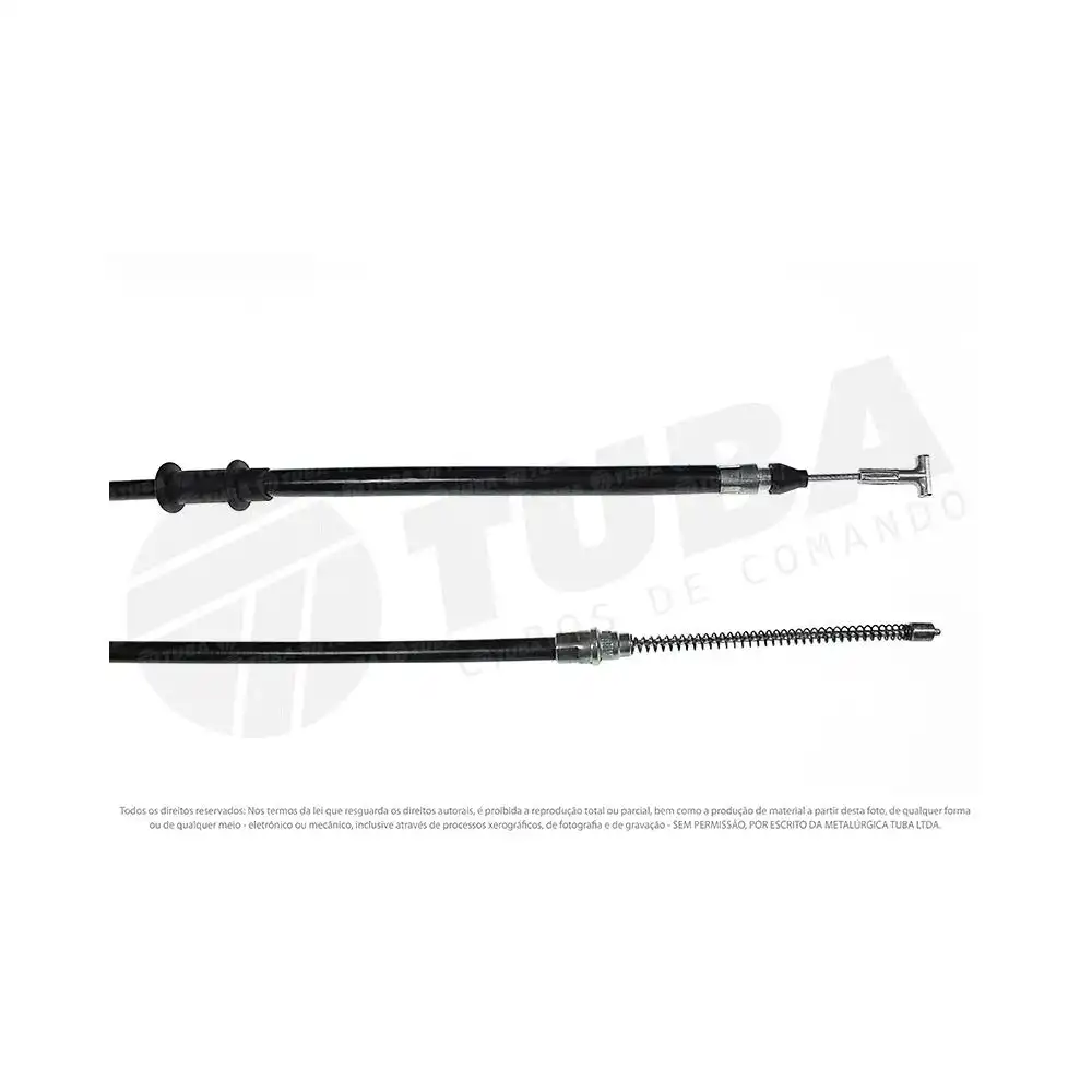 CABO FREIO MAO TRAS FIAT PALIO WEEKEND 96/ ESQ