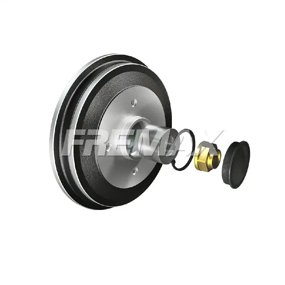 TAMBOR FREIO TRASEIRO CITROEN C3 2003 A 2012 COM CUBO