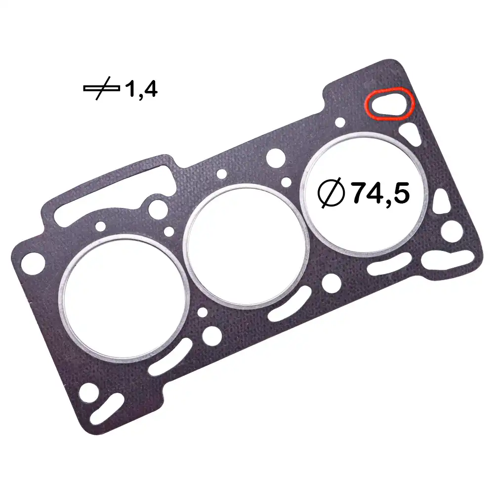 JUNTA CABECOTE TOWNER 3CC METAL