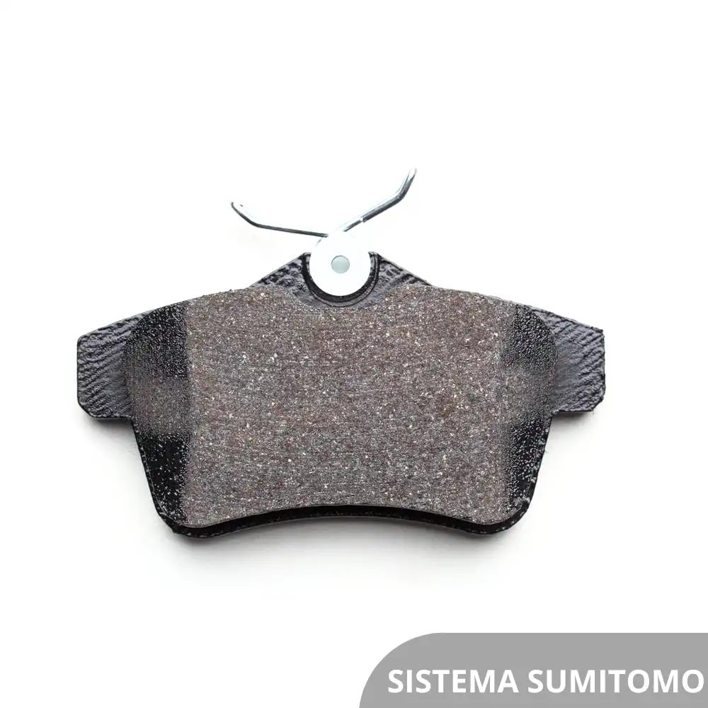 PASTILHA FREIO TRAS CHERY TIGGO 2.0 16V 2010 ACIMA