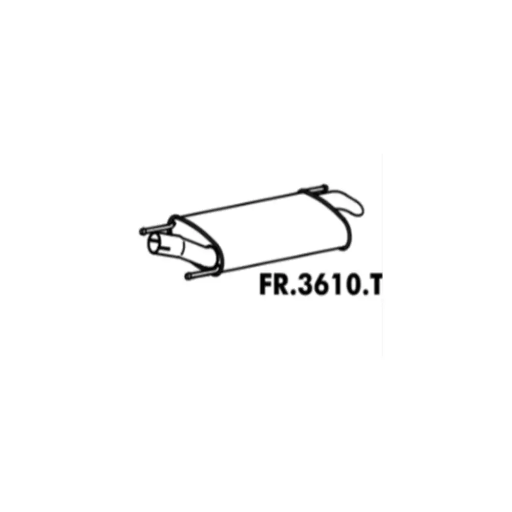 SILENC TRAS FIESTA 1.0,1.3 96/ 1.0 99/ ZETEC ROCAN (OPCIONAL