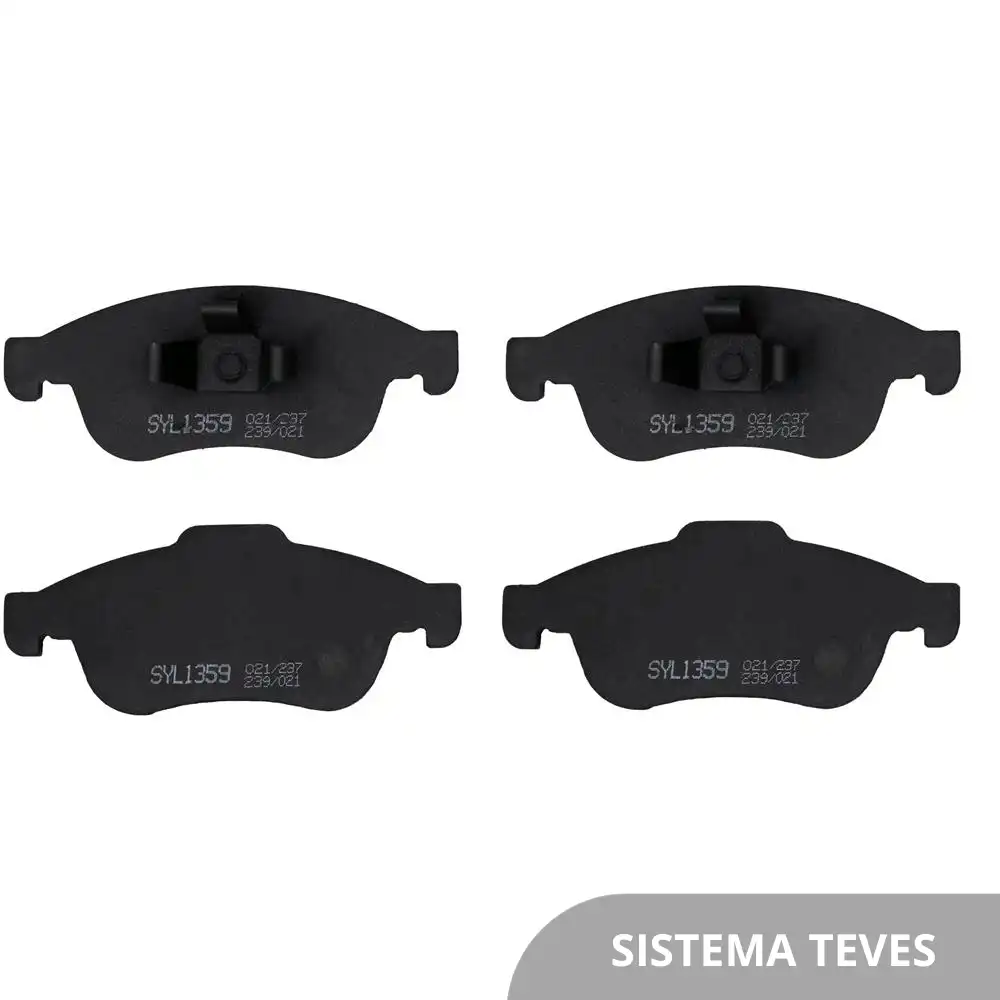 PASTILHA FREIO DIANTEIRA RENAULT DUSTER 2.0 16V 2012/