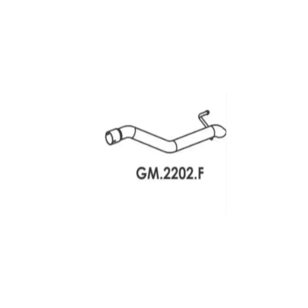 TUBO TERMINAL CRUZE 1.8 16V 12/ (FINAL SEDAN)