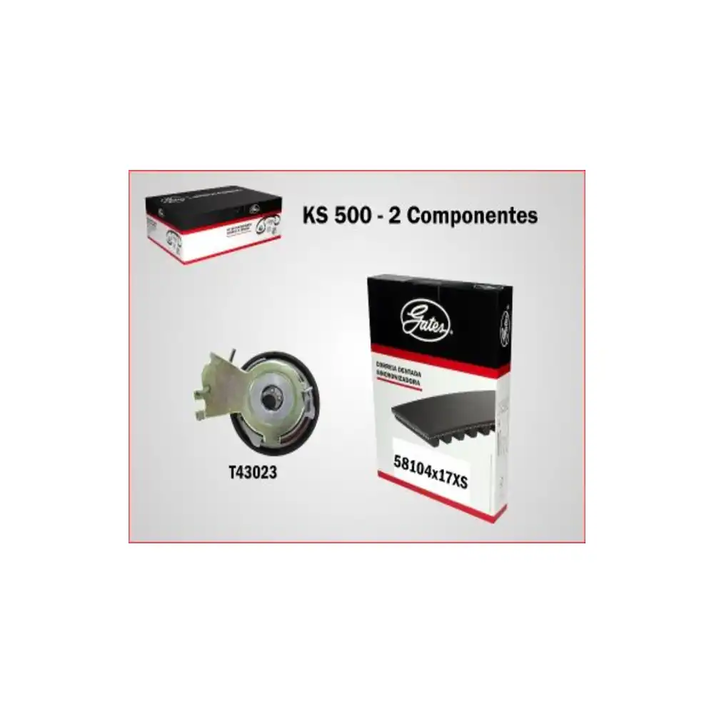 KIT CORREIA DENTADA 206 1.4 8V 2004 A 2010