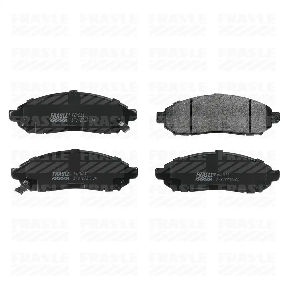 PASTILHA FREIO DIANTEIRA NISSAN FRONTIER 2.5 16V 2008 A 2016