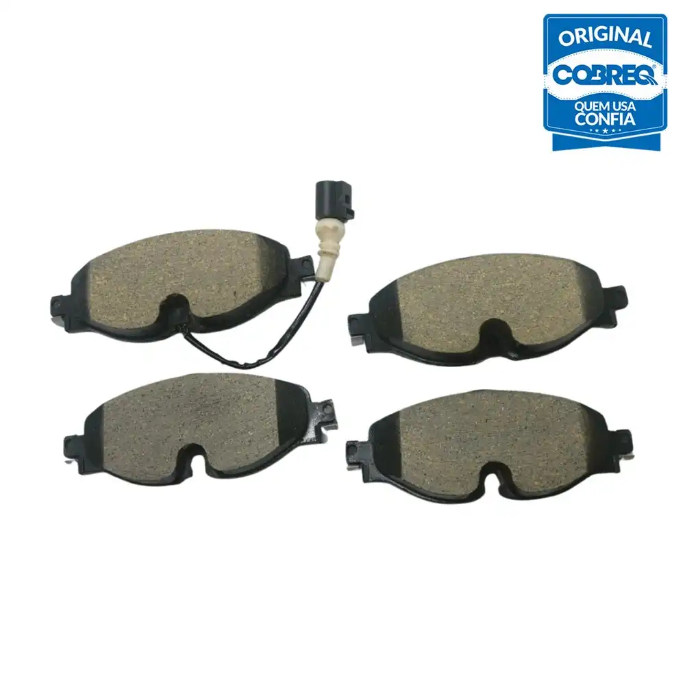 PASTILHA FREIO DIANTEIRA GOLF 1.4 2014/ COM SENSOR CERAMICA