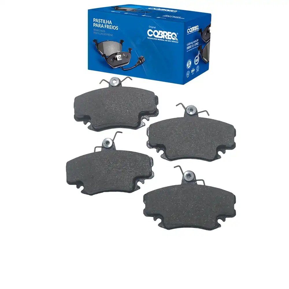 PASTILHA FREIO DIANTEIRA RENAULT CLIO 1999/ COM SENSOR SISTE