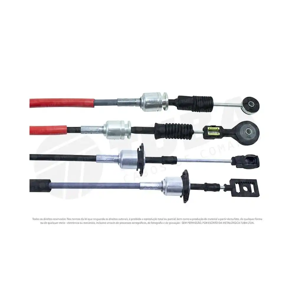 CABO ALAVANCA CAMBIO HYUNDAI HB20 2015 A 2019 (DUPLO)