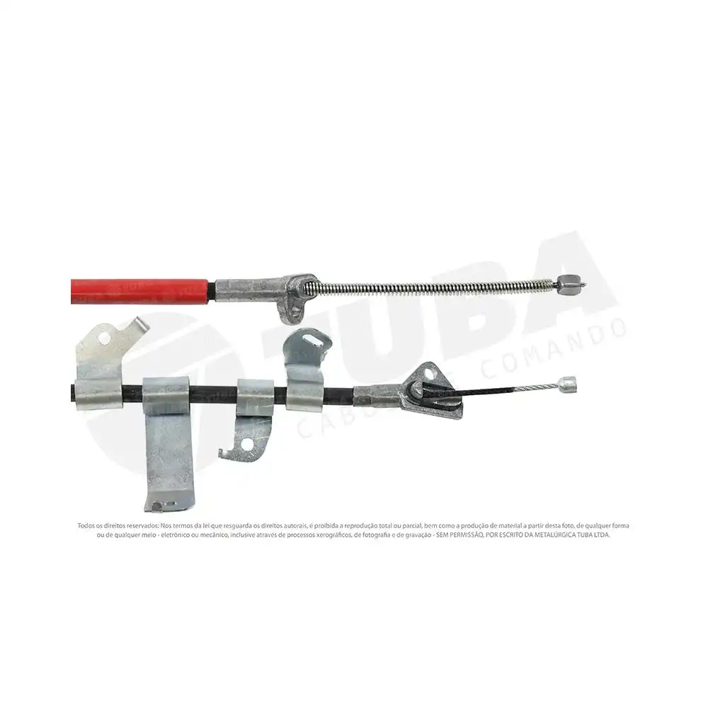 CABO FREIO MAO TRAS TOYOTA ETIOS 2012 ACIMA DIREITO 1600MM