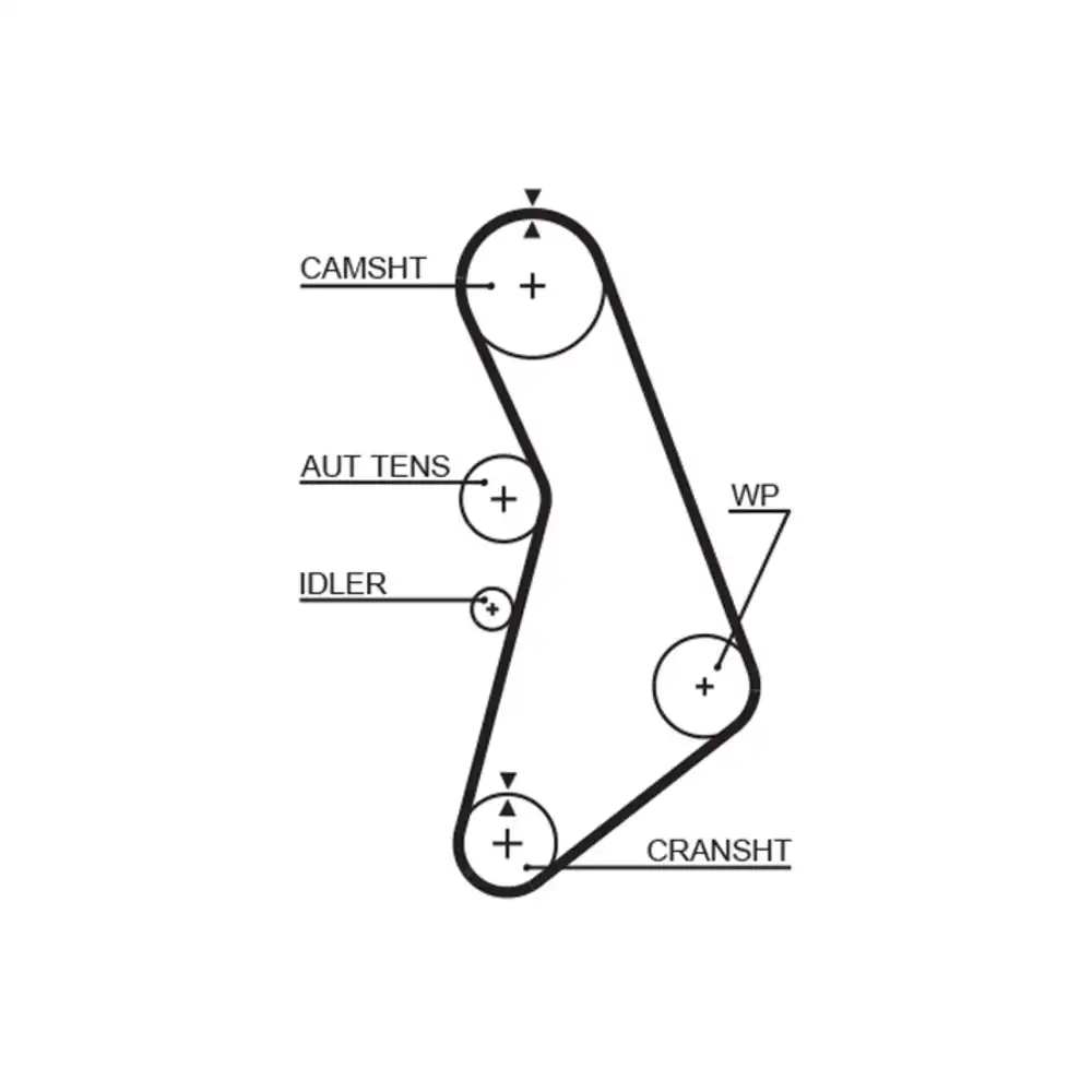 CORREIA COM GOLF GTI 1.8 20V 98/ A3 1.8 20V 96