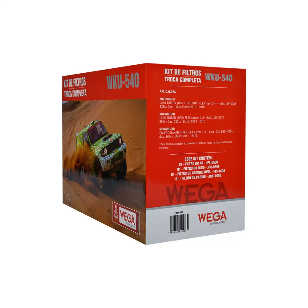 KIT FILTROS L-200 2.4 16V GASOLINA 2013 A 2019