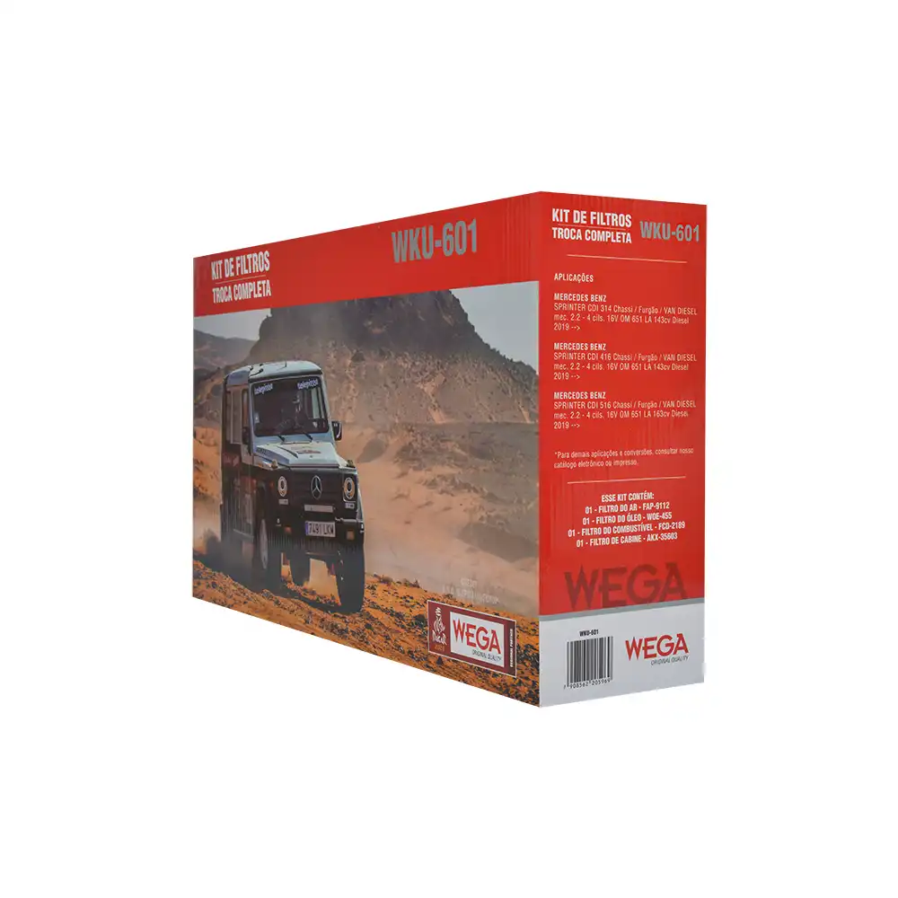 KIT FILTROS MERCEDES BENZ SPRINTER 314 2.2 2019 ACIMA