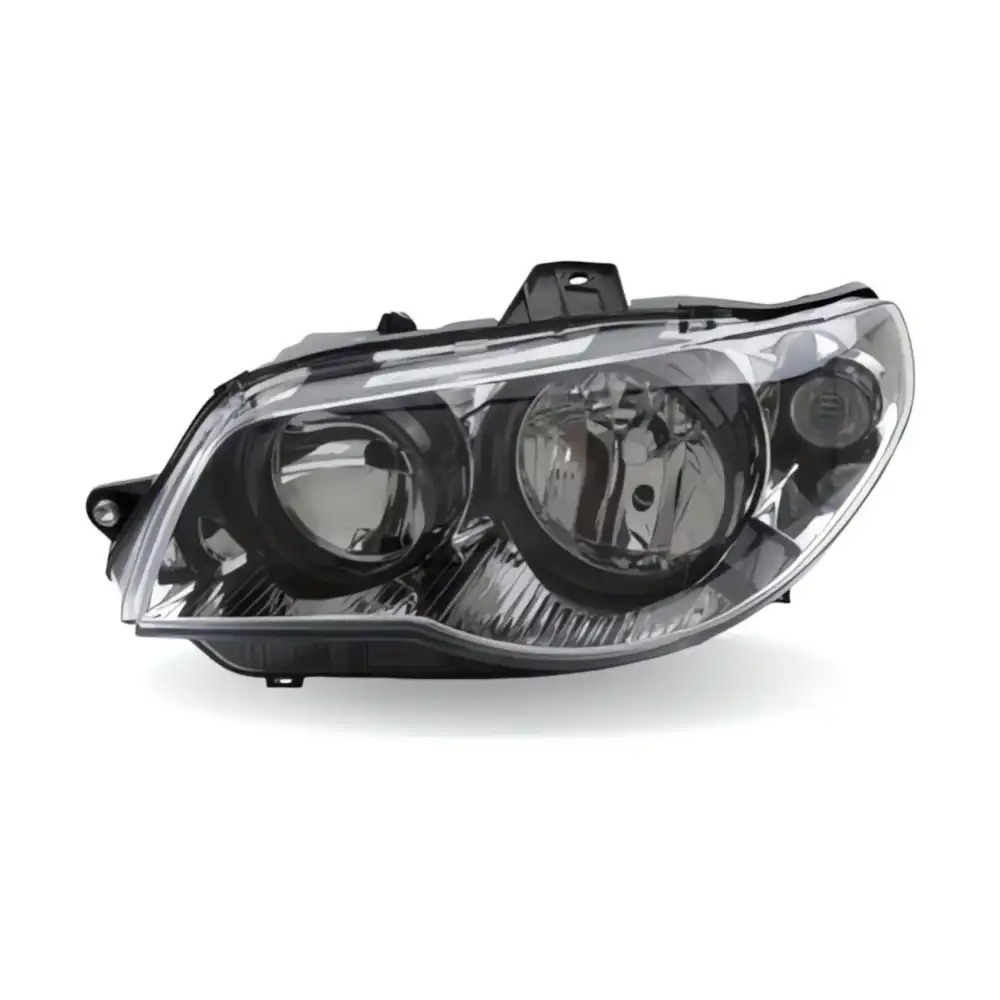 FAROL FIAT PALIO 04/ ESQ C/ MASCARA CROMADA ARO PRETO