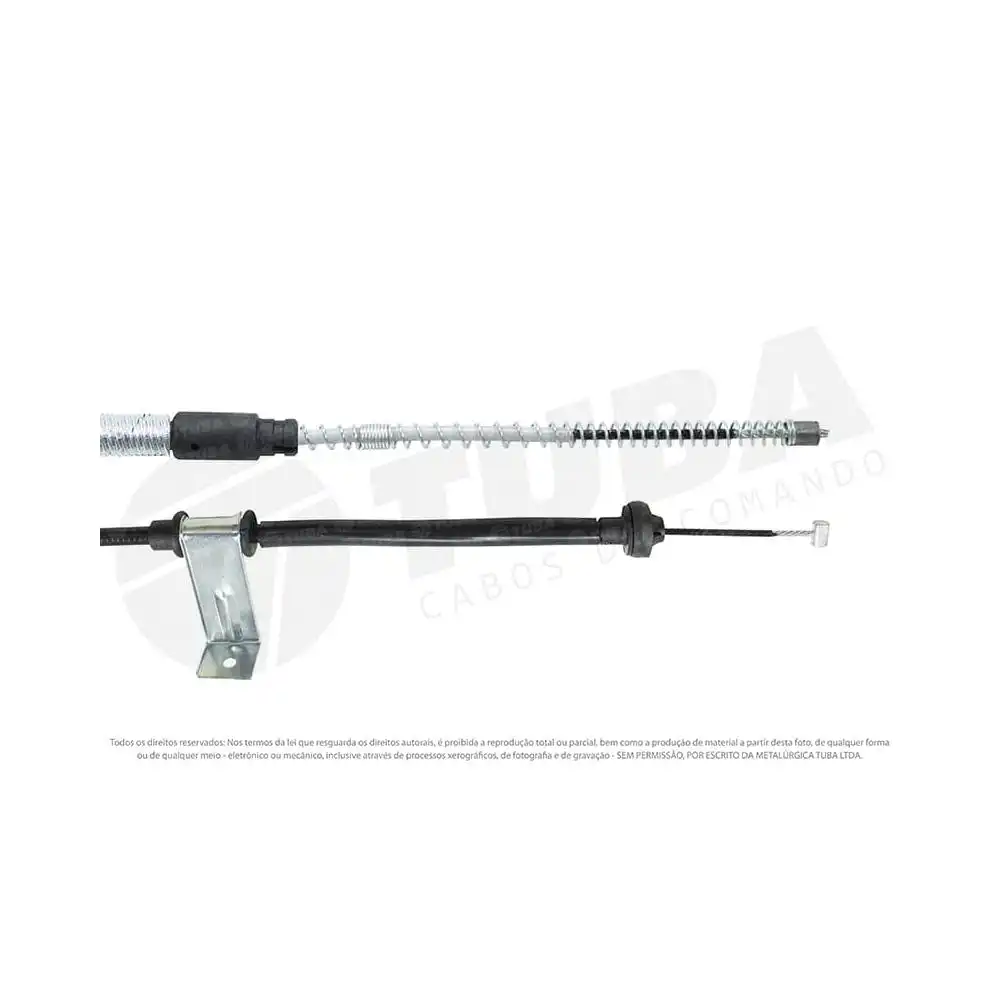 CABO FREIO MAO TRAS FIAT STRADA 2020 EM DIANTE DIREITO