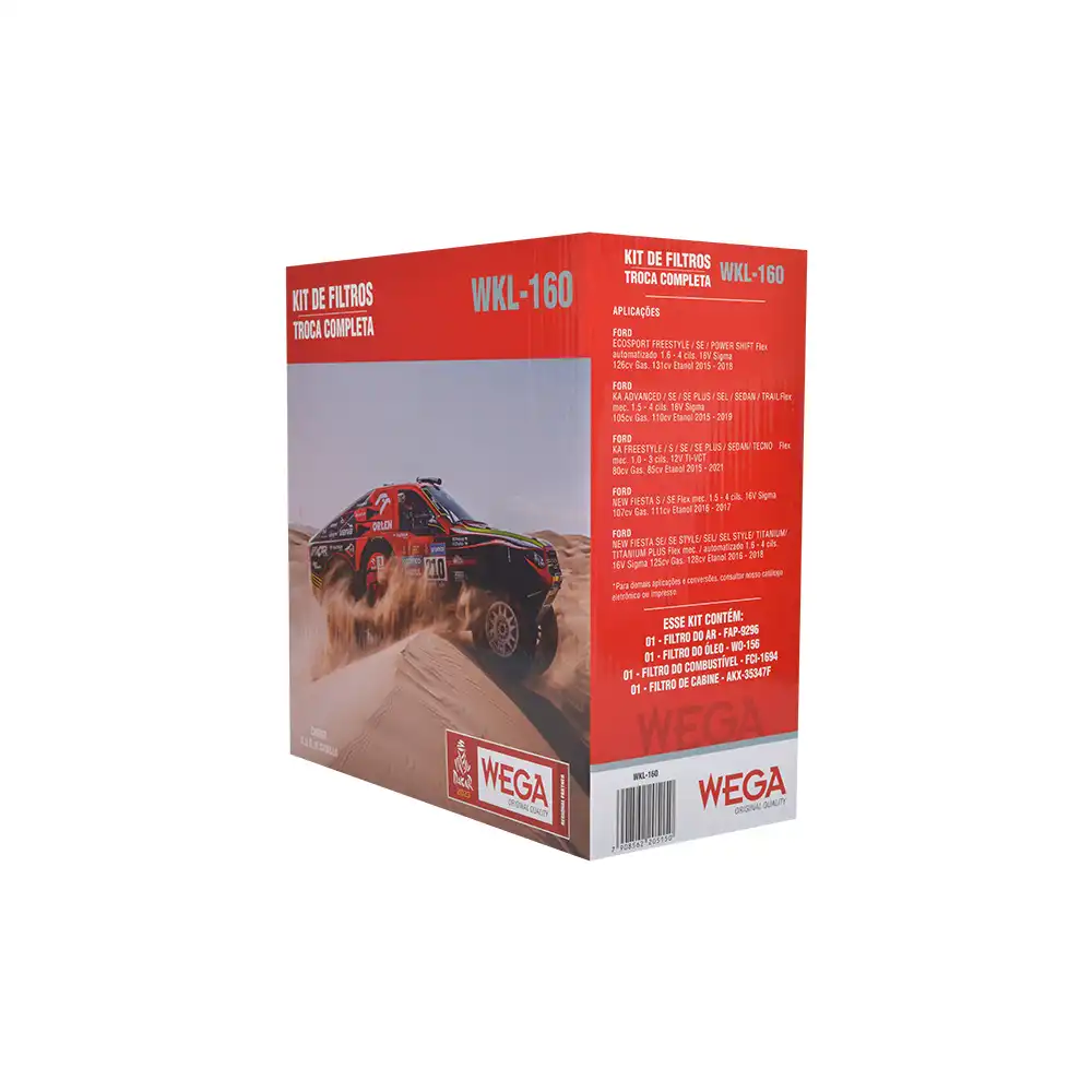 KIT FILTROS KA 1.0 12V 2015 A 2021