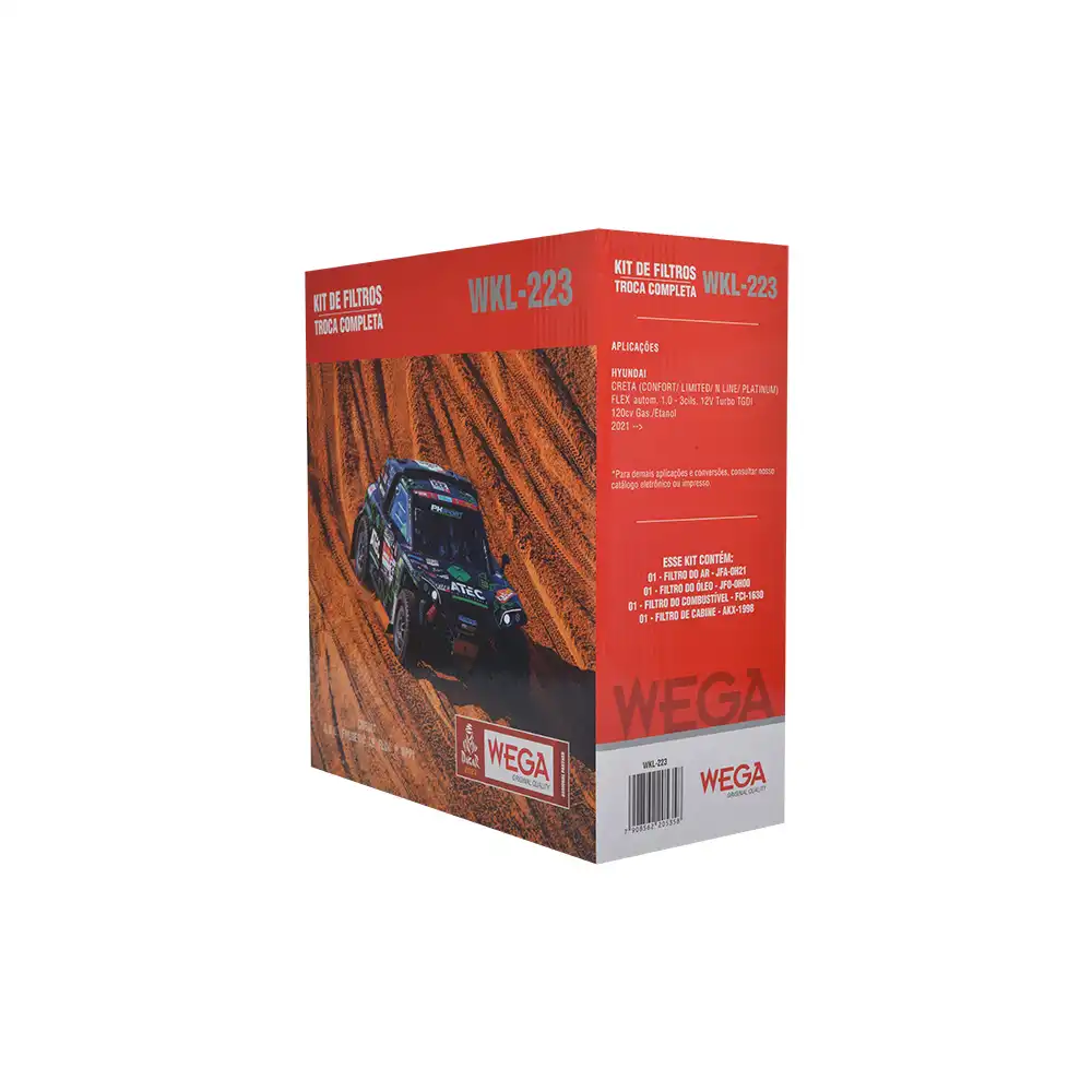 KIT FILTROS CRETA 1.0 12V 3CC 2021 ACIMA