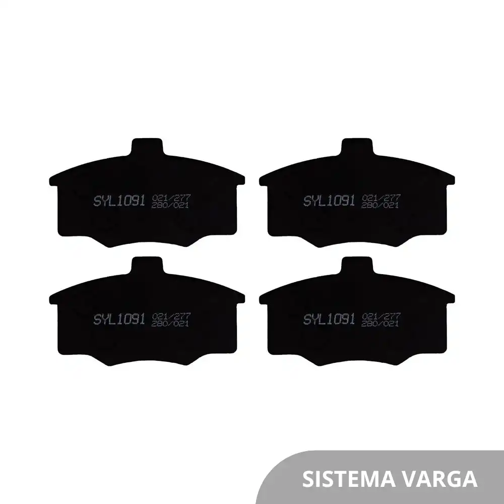 PASTILHA FREIO DIANTEIRA DEL REY 1984 A 1991 SISTEMA VARGA
