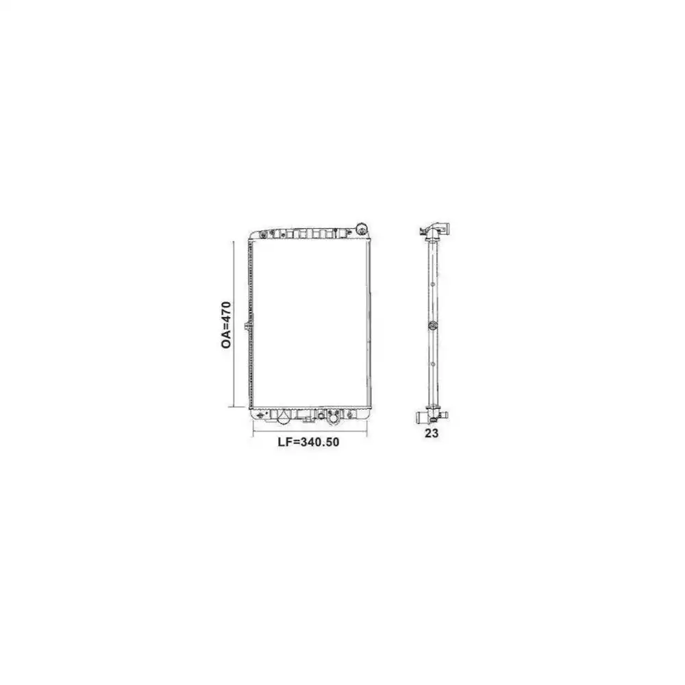 RADIADOR GOL G2 G3 G4 1.0 1.6 1.8 2.0 1995 A 2008