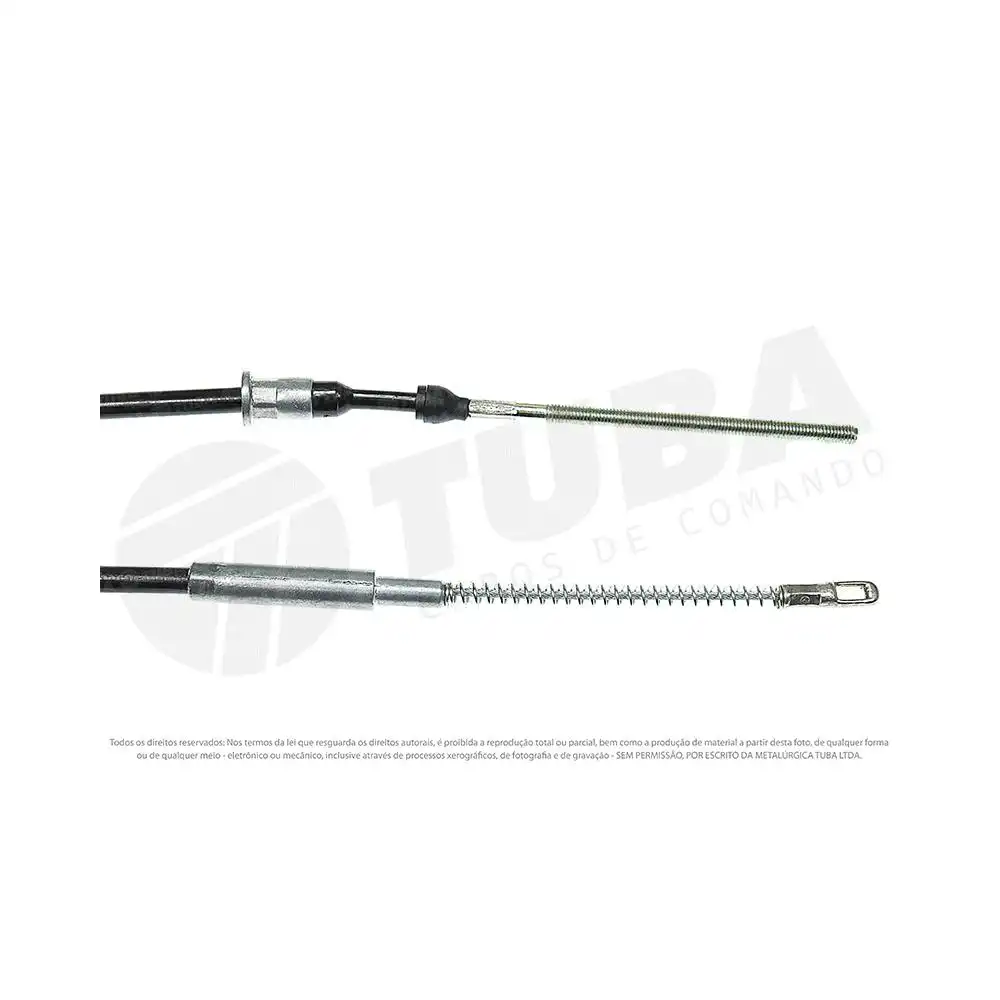 CABO FREIO MAO TRAS KADETT 89/ ESQ TAMBOR