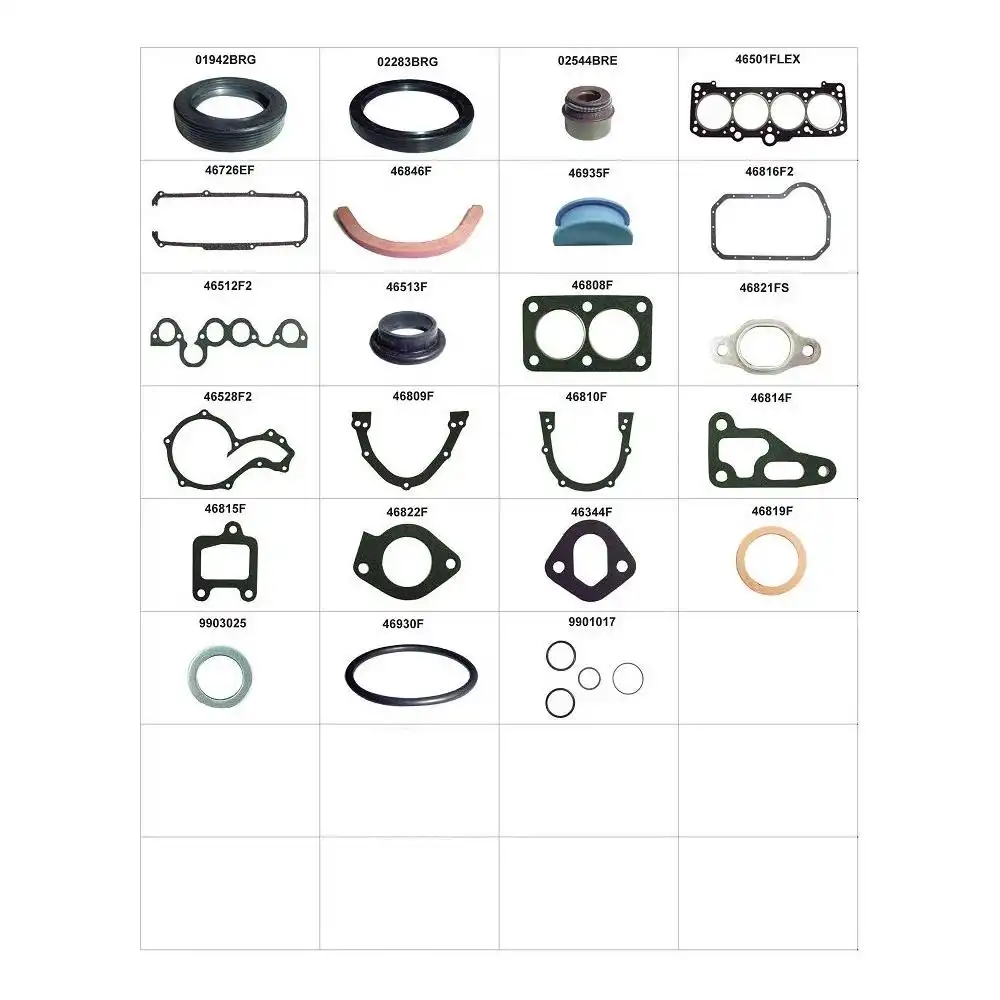 JUNTA MOTOR PASSAT 1.6,1.8 85/ C/RETENTOR ALCOOL/GASOLINA