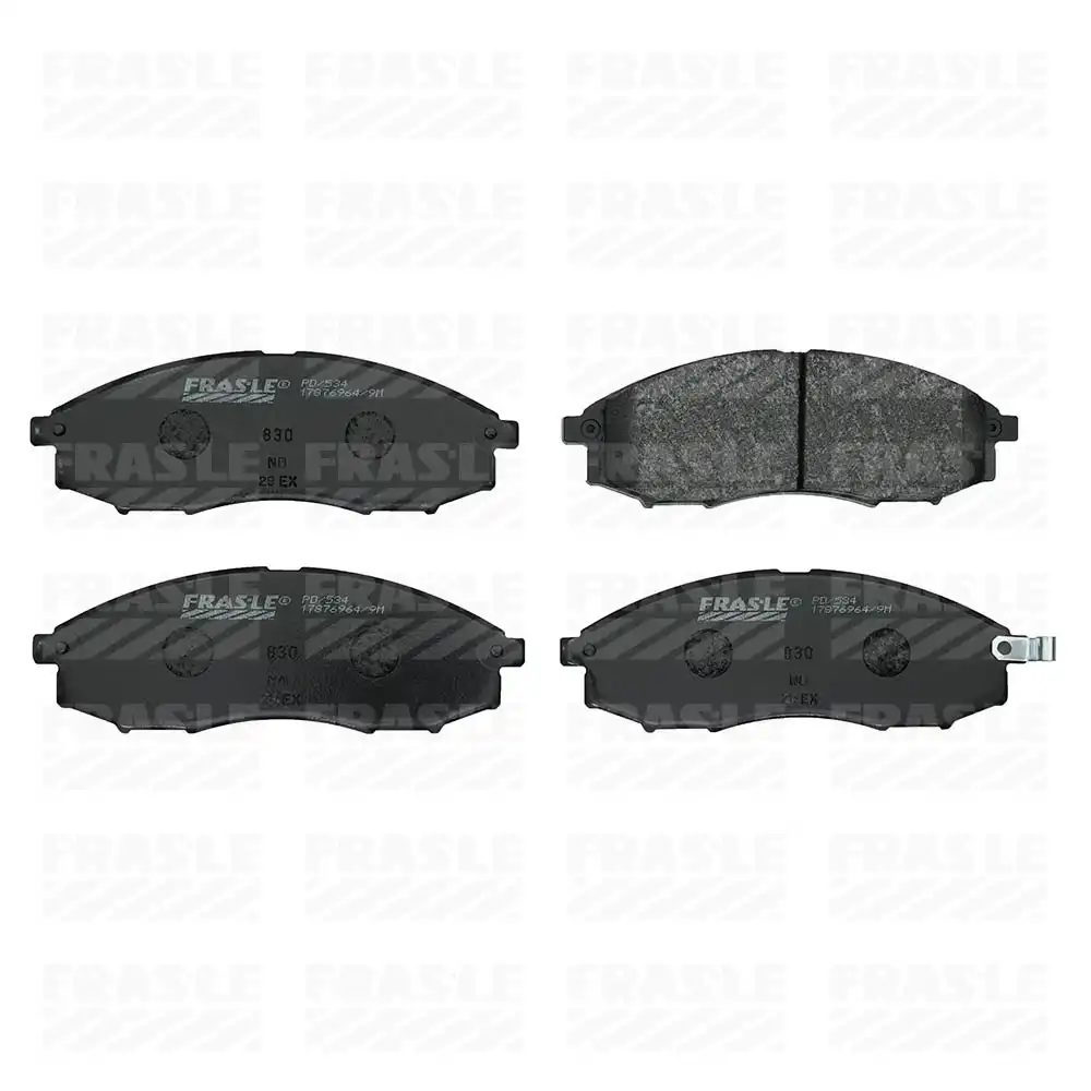 PASTILHA FREIO DIANTEIRA NISSAN FRONTIER 3.2 1998 A 2000