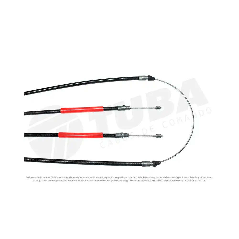 CABO FREIO MAO TRAS FIAT DUCATO 98/