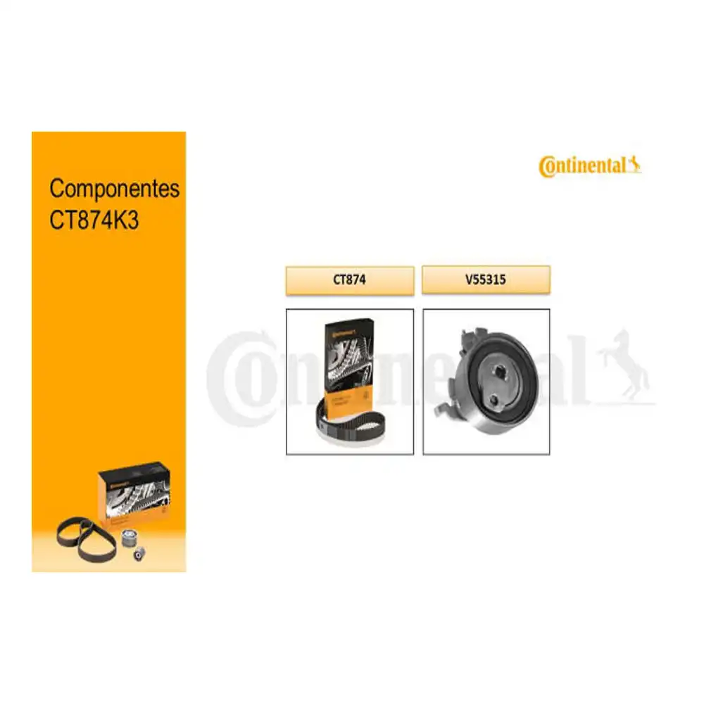 KIT CORREIA DENTADA CORSA 1.0 8V 2007 A 2012