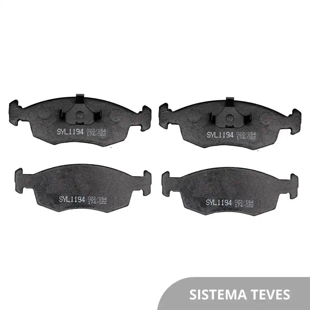 PASTILHA FREIO DIANTEIRA FIAT PALIO WEEKEND 1.6 16V