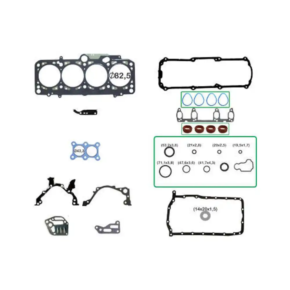 JUNTA MOTOR GOLF 1.6 8V SR 1999 A 2001 METAL S/RET
