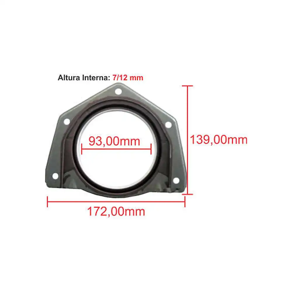 RETENTOR VOLANTE MOTOR FIAT MAREA 2.0 2.4 20V STILO 2.4 20V