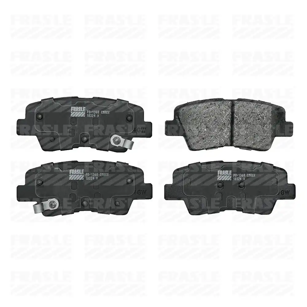 PASTILHA FREIO TRASEIRA AZERA 3.0 24V 2013 A 2016 CERAMICA