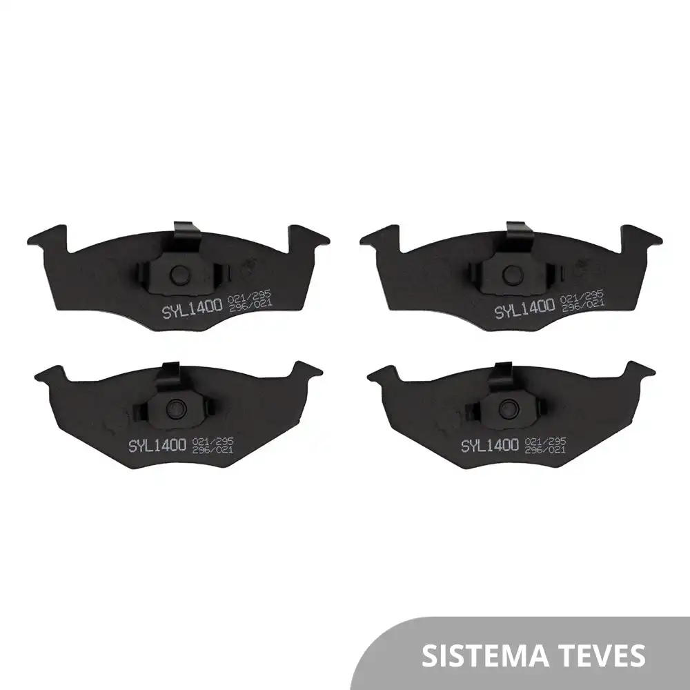 PASTILHA FREIO DIANTEIRA POLO 1998/ DISCO VENTILADO