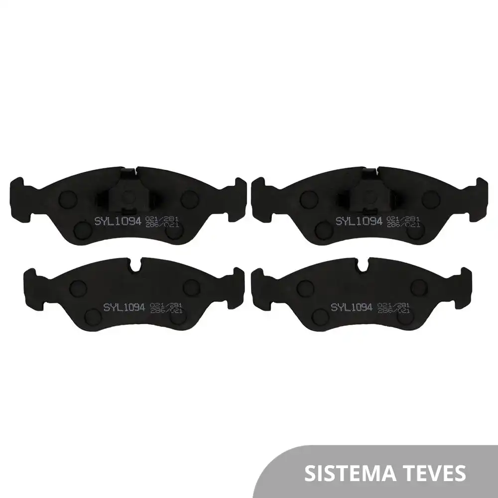 PASTILHA FREIO DIANTEIRA OMEGA /1995 SISTEMA TEVES