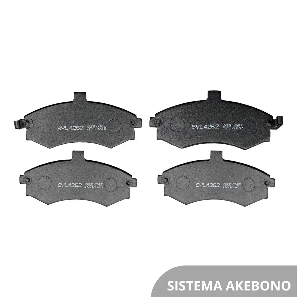 PASTILHA FREIO DIANTEIRA HYUNDAI ELANTRA 1.6 2001 A 2003