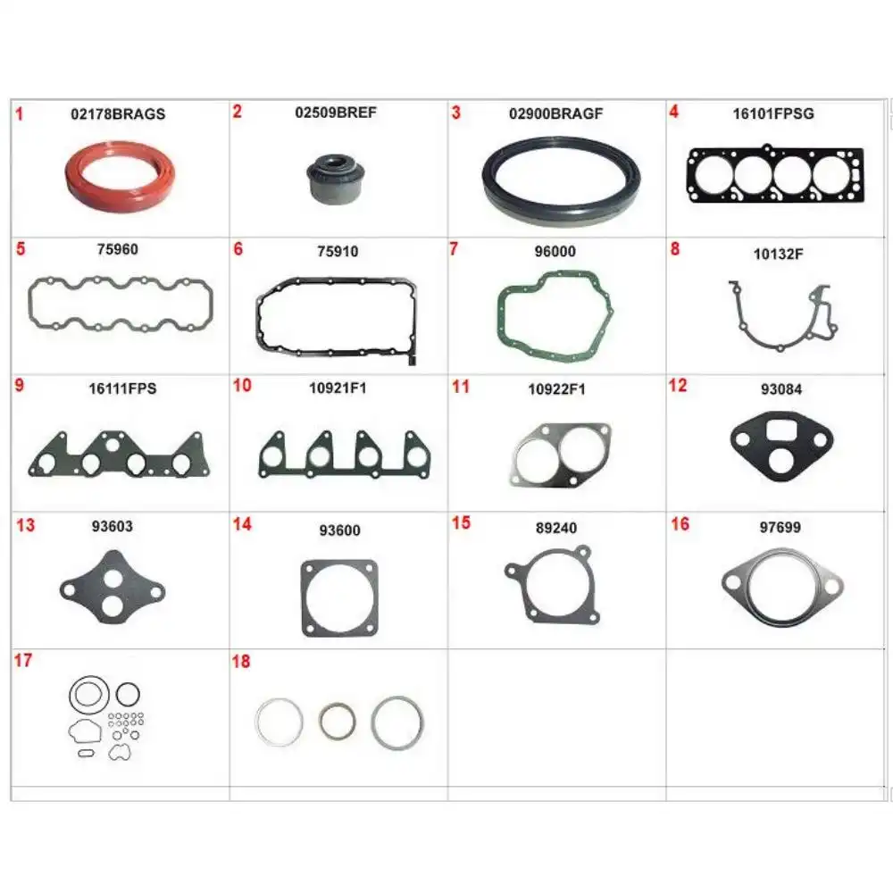 JUNTA MOTOR VECTRA 2.0 8V 97/ C/ RETENTOR