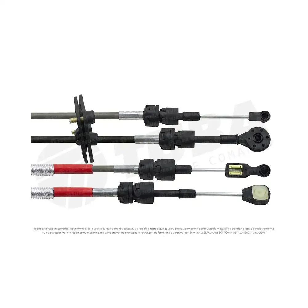 CABO ALAVANCA CAMBIO NEW FIESTA 2011 A 2014 (DUPLO) (1680MM)