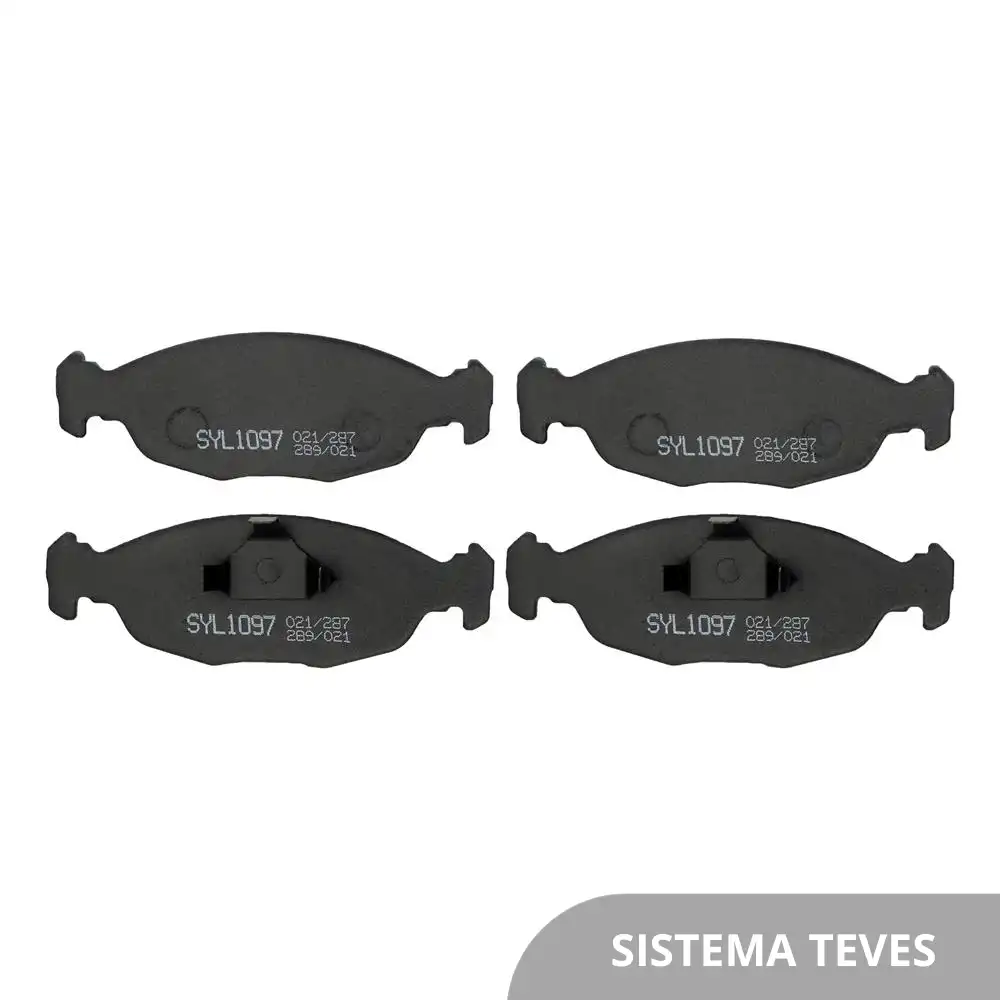 PASTILHA FREIO DIANTEIRA CORSA 1.0 1.4 1.6 2000/ TEVES