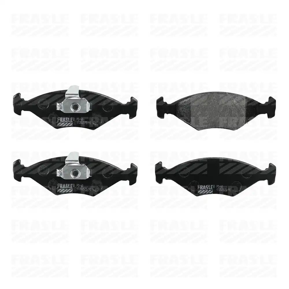 PASTILHA FREIO DIANTEIRA FIAT PALIO 1998/ SISTEMA TEVES