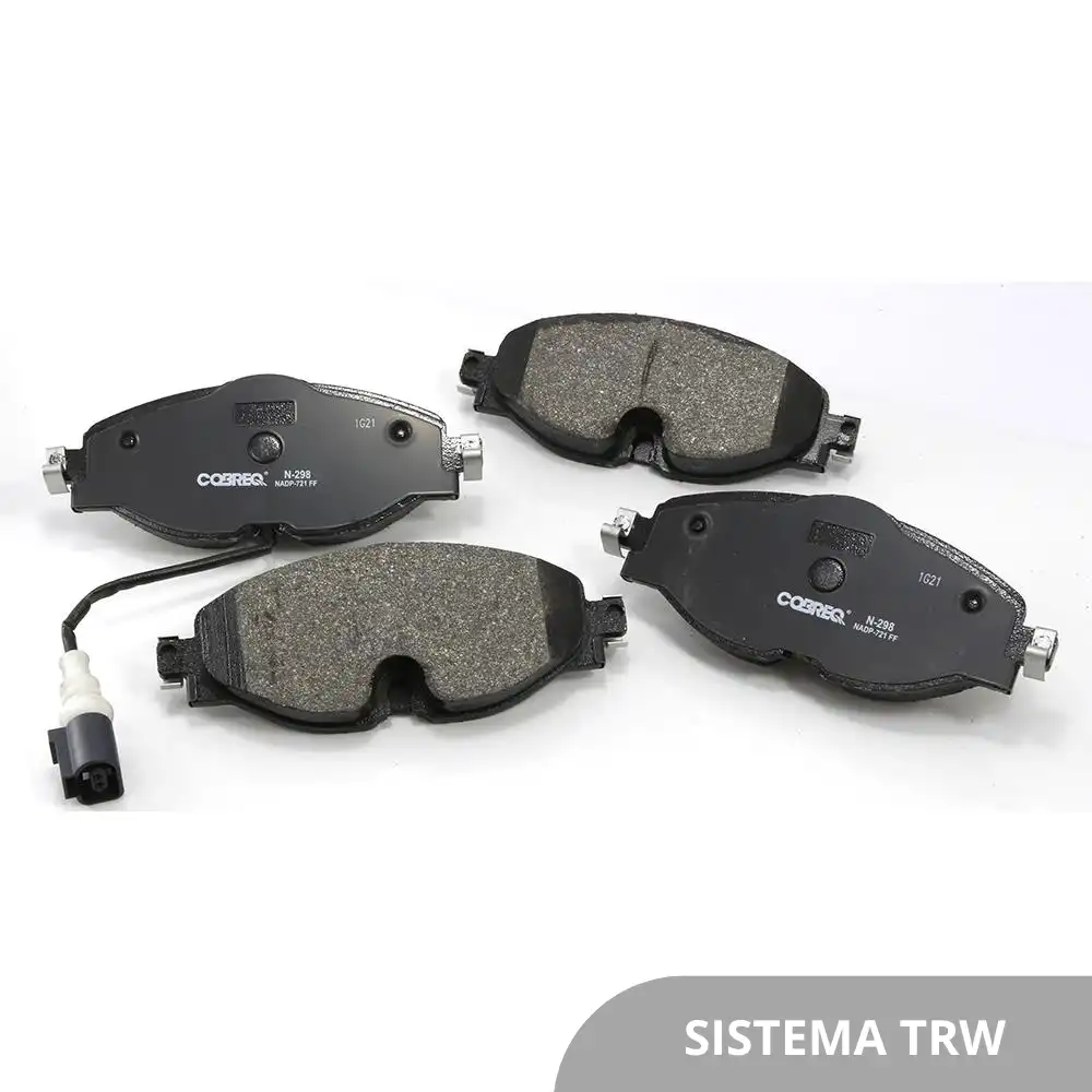 PASTILHA FREIO DIANTEIRA GOLF 1.4 2014/ COM SENSOR