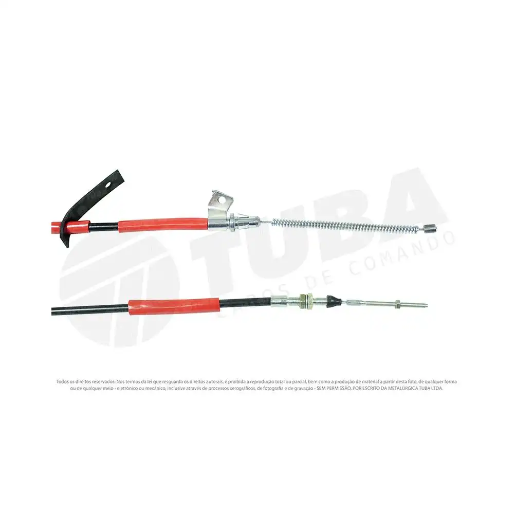 CABO FREIO MAO TRAS MITSUBISHI L-200 4X4 96/04 DIR 2325MM