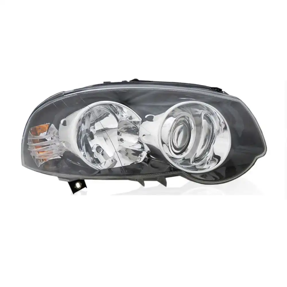 FAROL FIAT PALIO 10/ DIR MASCARA NEGRA ARO CROMADO (BOLHA