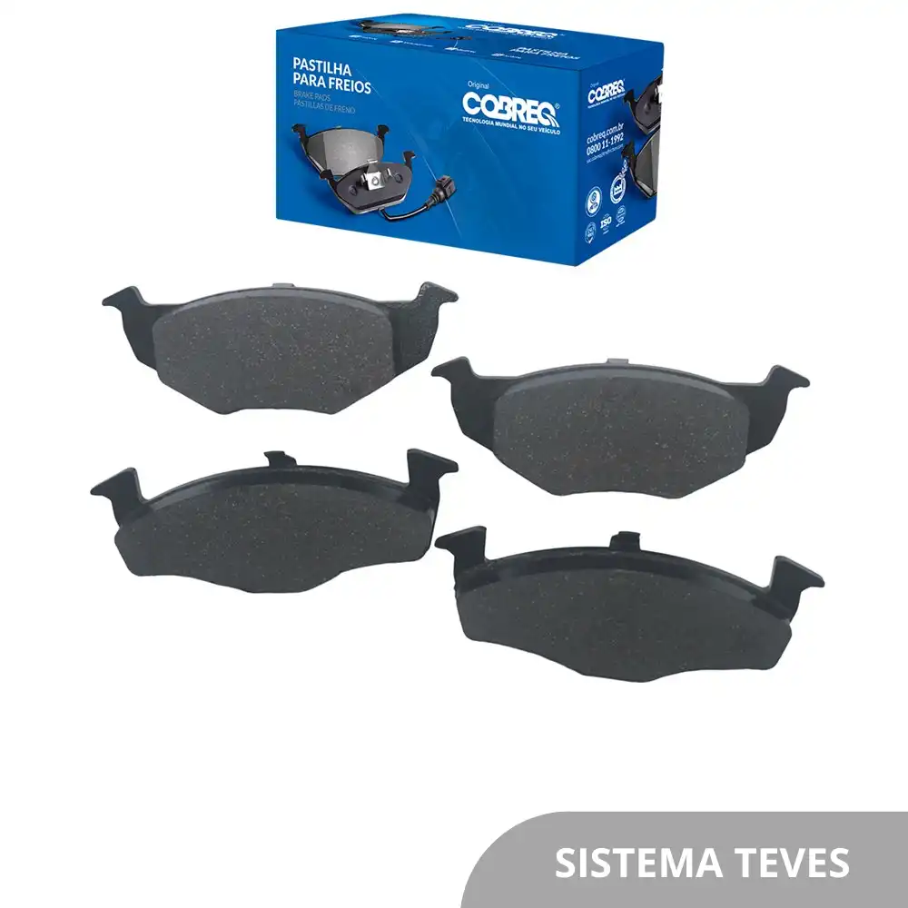 PASTILHA FREIO DIANTEIRA GOLF 1.8 2.0 1995/