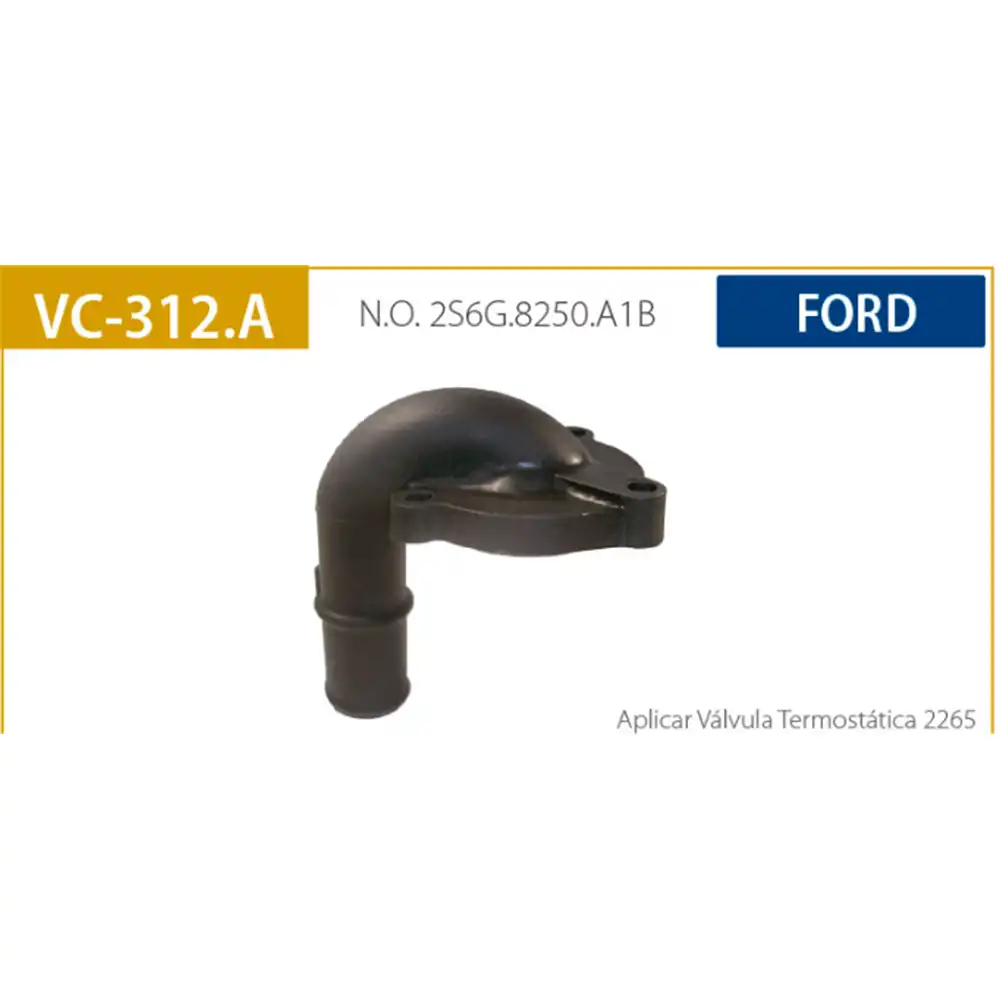 CAMARA VALVULA TERMOSTATICA FIESTA 1.0 1.6 2002/ ZETEC ROCAM