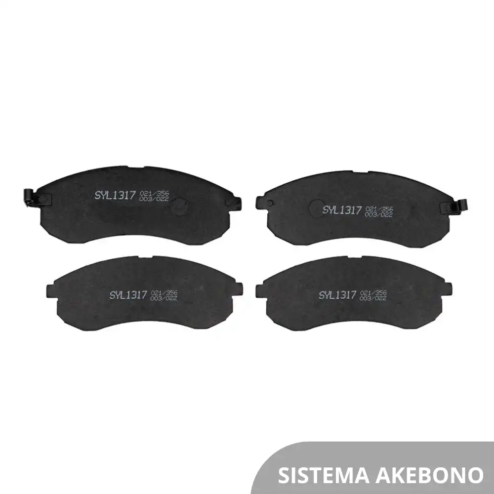 PASTILHA FREIO DIANTEIRA MITSUBISHI PAJERO SPORT 2004/