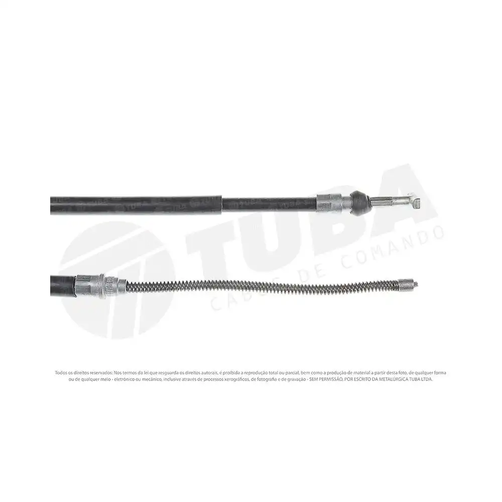 CABO FREIO IDEA ADVENTURE MOTOR 1.4 1.8 8V 2005/ (1076MM)