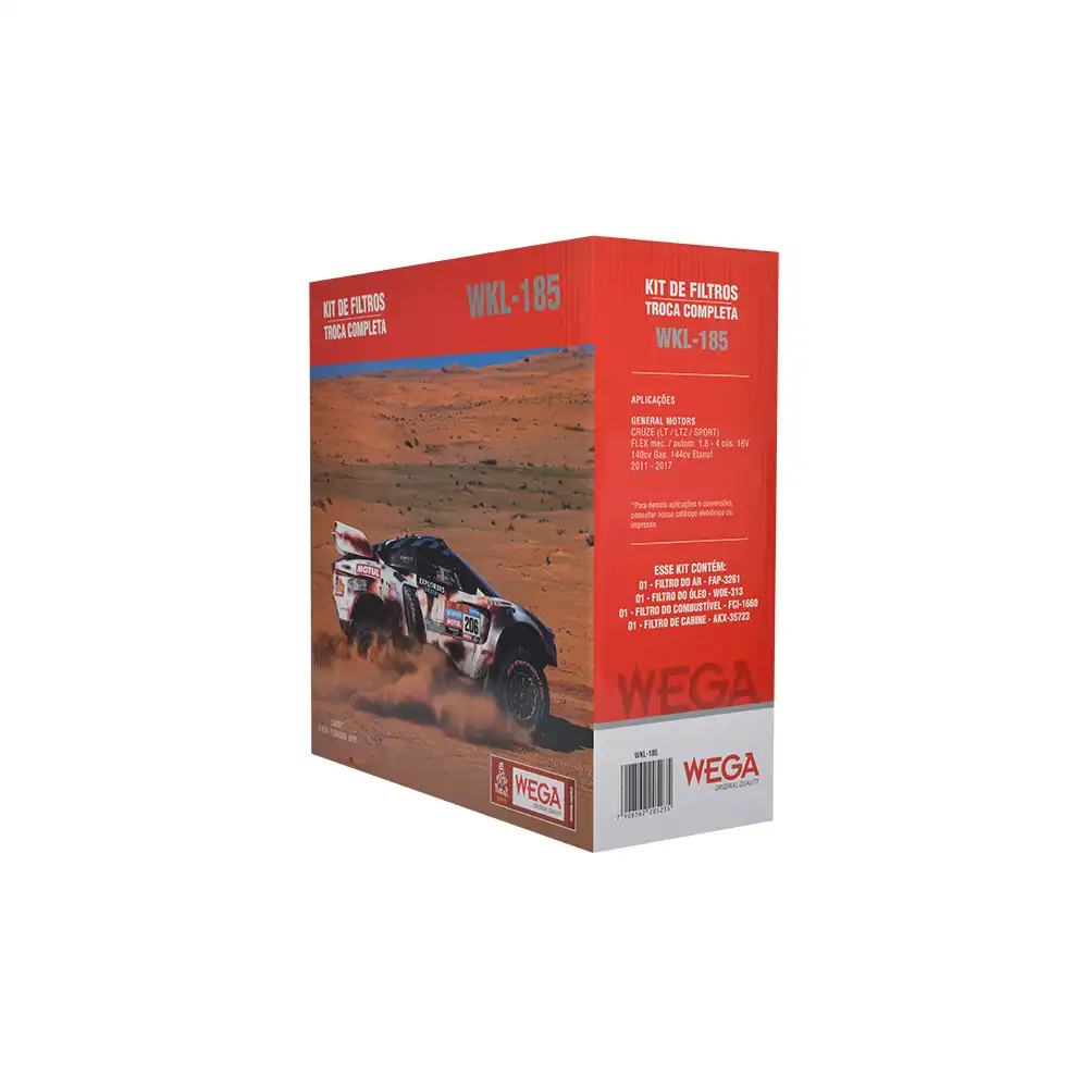 KIT FILTROS CRUZE 1.8 16V 2011 A 2016